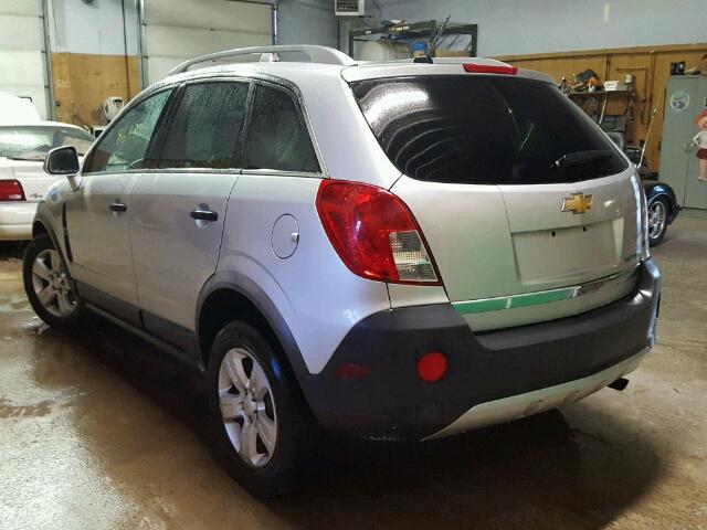 3GNAL2EKXES588627 - 2014 CHEVROLET CAPTIVA LS 银色 照片 3