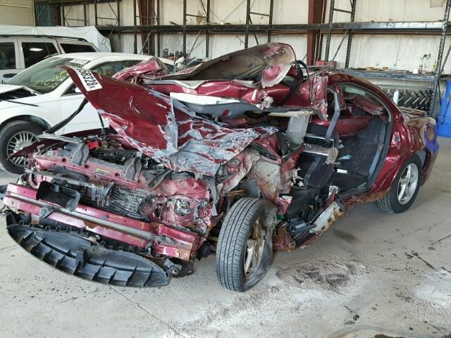 1G2WP52K82F124426 - 2002 PONTIAC GRAND PRIX RED photo 2