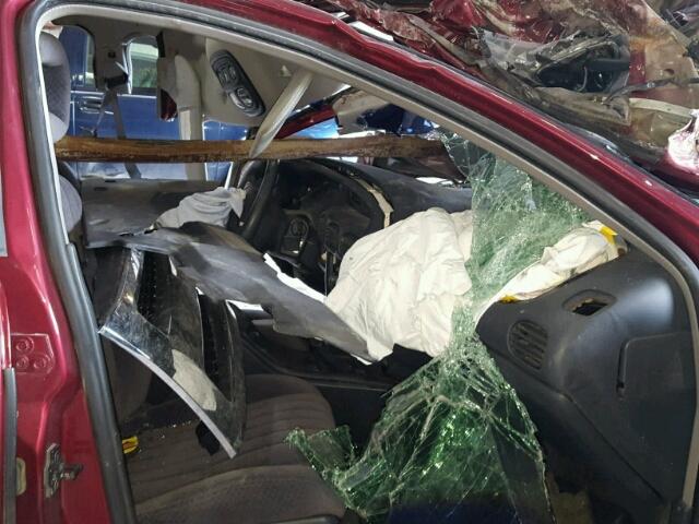 1G2WP52K82F124426 - 2002 PONTIAC GRAND PRIX RED photo 5