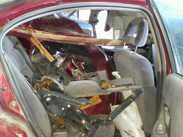 1G2WP52K82F124426 - 2002 PONTIAC GRAND PRIX RED photo 6