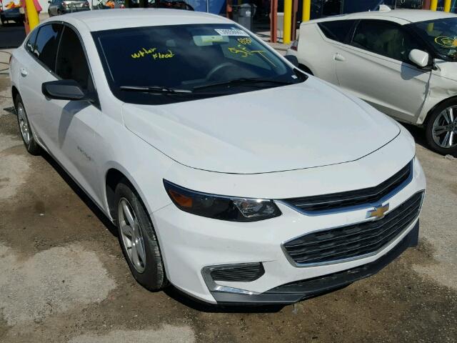 1G1ZB5ST5HF273345 - 2017 CHEVROLET MALIBU WHITE photo 1