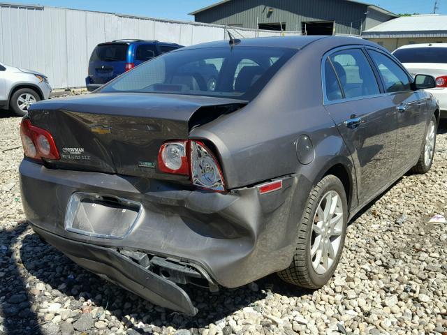 1G1ZE5E08AF272754 - 2010 CHEVROLET MALIBU LTZ 棕色 照片 4