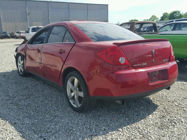 1G2ZM551764141308 - 2006 PONTIAC G6 GTP RED photo 3