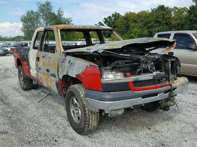 2GCEK19T131360647 - 2003 CHEVROLET SILVERADO BURN photo 1