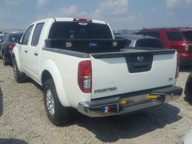 1N6AD0ER7FN758992 - 2015 NISSAN FRONTIER S WHITE photo 3