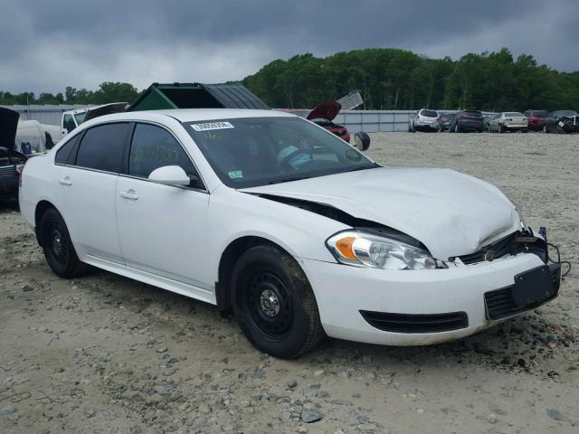 2G1WD5EM9B1297034 - 2011 CHEVROLET IMPALA POL WHITE photo 1