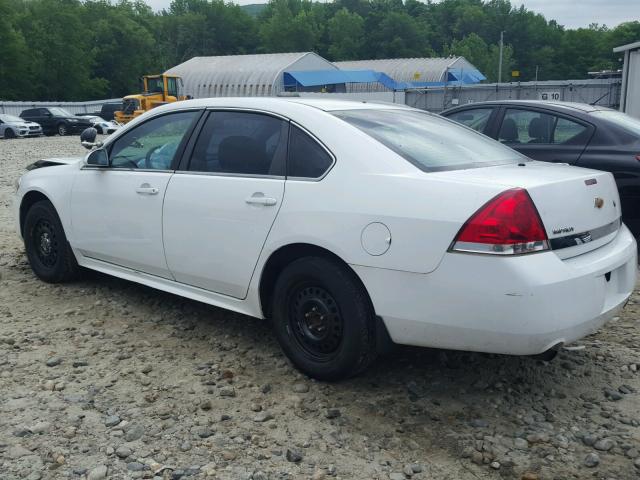 2G1WD5EM9B1297034 - 2011 CHEVROLET IMPALA POL WHITE photo 3