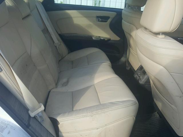 4T1BK1EBXHU263261 - 2017 TOYOTA AVALON XLE WHITE photo 6