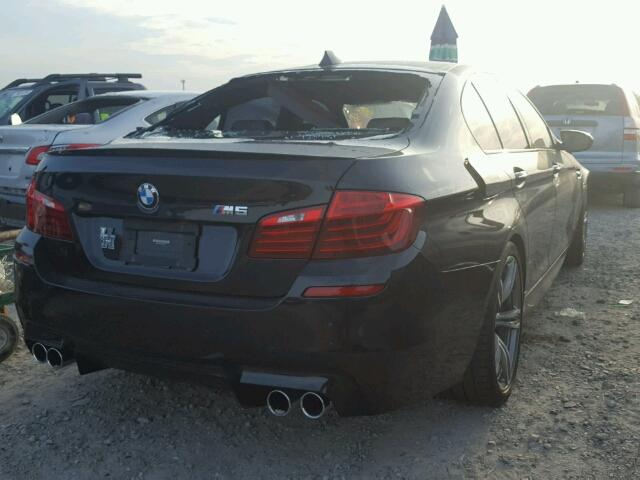 WBSFV9C57ED097438 - 2014 BMW M5 BLACK photo 4