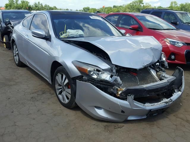 1HGCS12878A012640 - 2008 HONDA ACCORD EXL GRAY photo 1