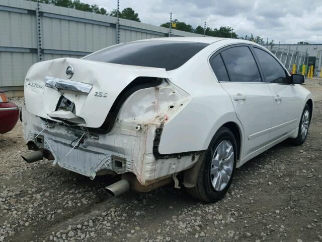 1N4AL2AP5CC106424 - 2012 NISSAN ALTIMA BAS WHITE photo 4