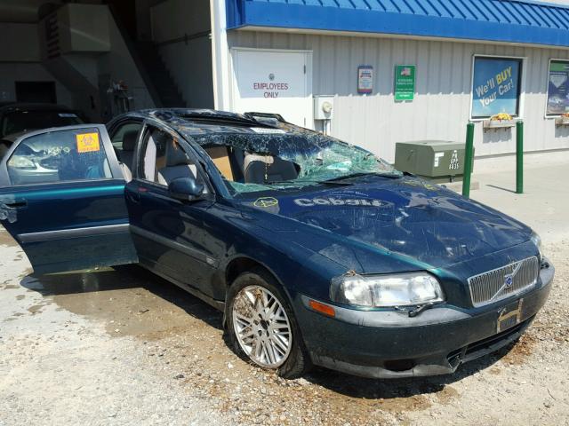 YV1TS94D211179818 - 2001 VOLVO S80 GREEN photo 1