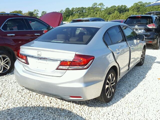 19XFB2F84EE065753 - 2014 HONDA CIVIC SILVER photo 4