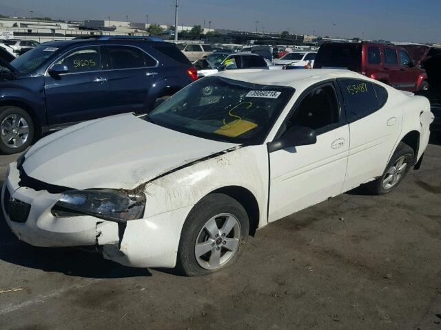 2G2WP522851186128 - 2005 PONTIAC GRAND PRIX Սպիտակ լուսանկար 2