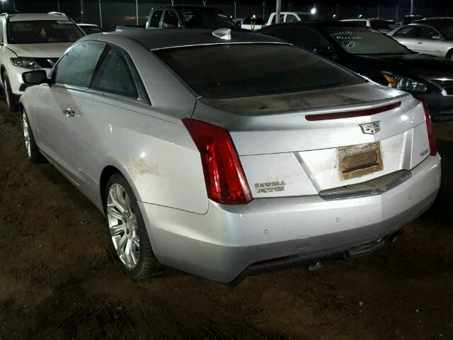 1G6AB1RX2F0113058 - 2015 CADILLAC ATS SILVER photo 3