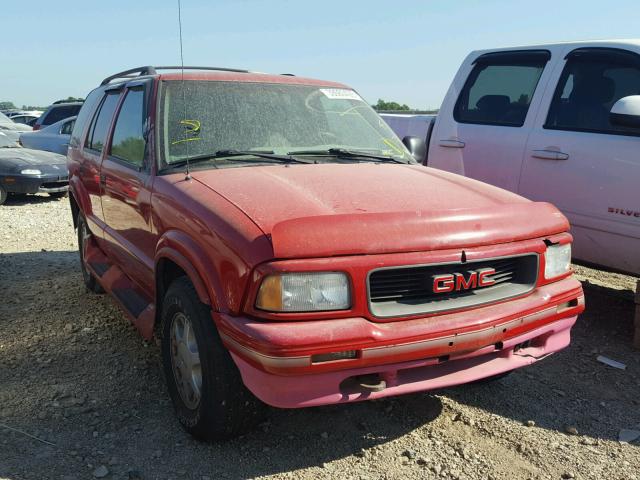 1GKDT13W0S2539261 - 1995 GMC JIMMY RED photo 1