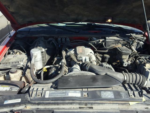 1GKDT13W0S2539261 - 1995 GMC JIMMY Կարմիր լուսանկար 7