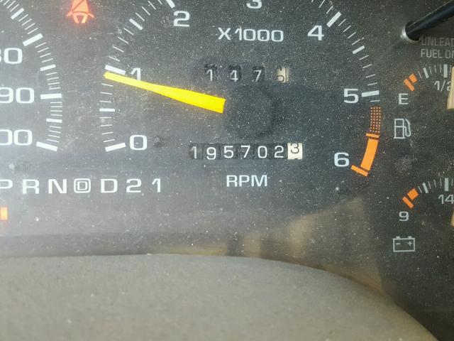 1GKDT13W0S2539261 - 1995 GMC JIMMY Կարմիր լուսանկար 8