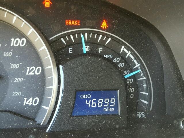 4T4BF1FK0CR168998 - 2012 TOYOTA CAMRY BASE RED photo 8