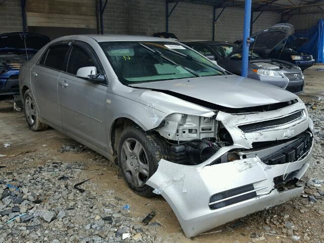 1G1ZG57B38F204994 - 2008 CHEVROLET MALIBU SILVER photo 1