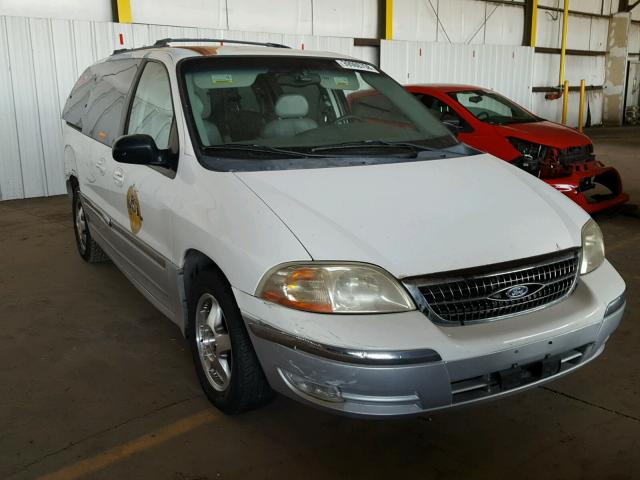 2FMZA5344YBA24307 - 2000 FORD WINDSTAR S WHITE photo 1