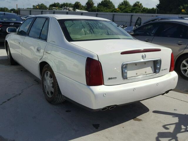 1G6KD54Y14U224602 - 2004 CADILLAC DEVILLE WHITE photo 3