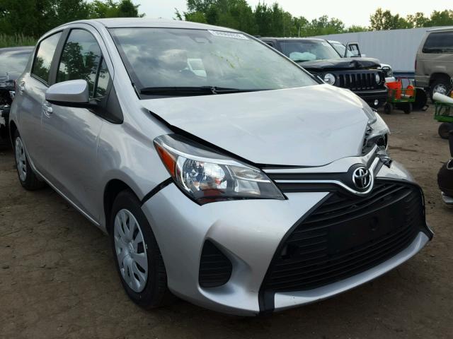 VNKKTUD33HA077972 - 2017 TOYOTA YARIS L SILVER photo 1