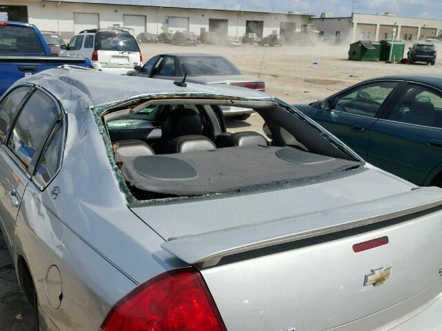 2G1WD58C979123606 - 2007 CHEVROLET IMPALA SUP ვერცხლისფერი ფოტო 10