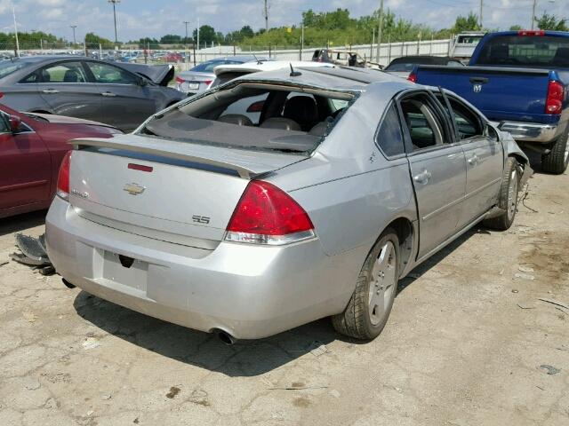 2G1WD58C979123606 - 2007 CHEVROLET IMPALA SUP ვერცხლისფერი ფოტო 4