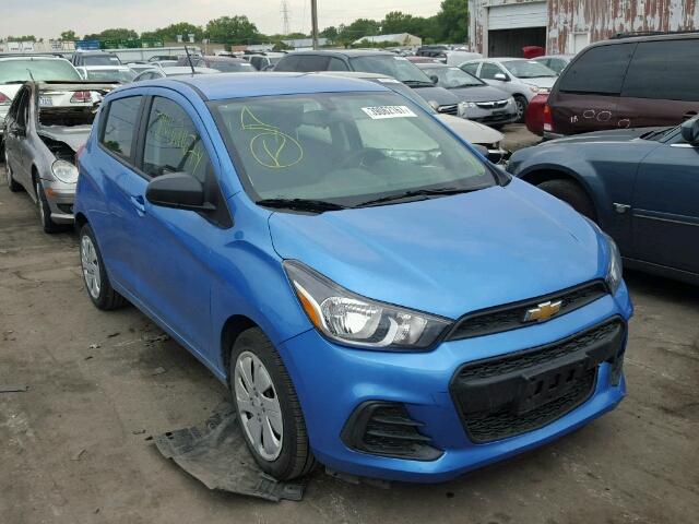 KL8CB6SA8HC748952 - 2017 CHEVROLET SPARK LS BLUE photo 1