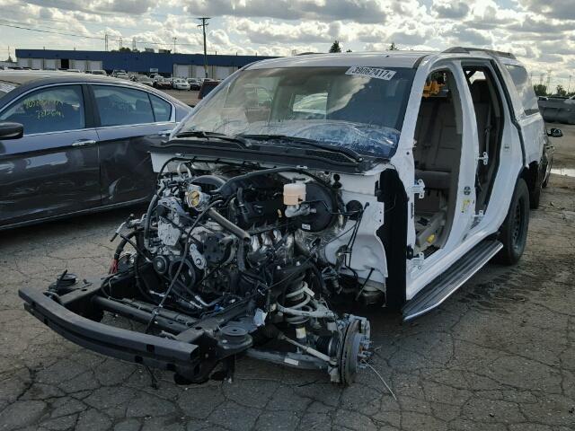 1GKS2AKC9HR214447 - 2017 GMC YUKON SLE WHITE photo 2