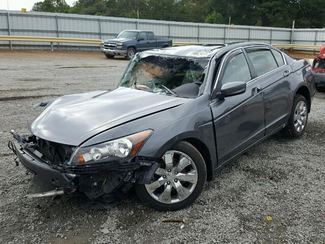 JHMCP26808C036653 - 2008 HONDA ACCORD EXL GRAY photo 2