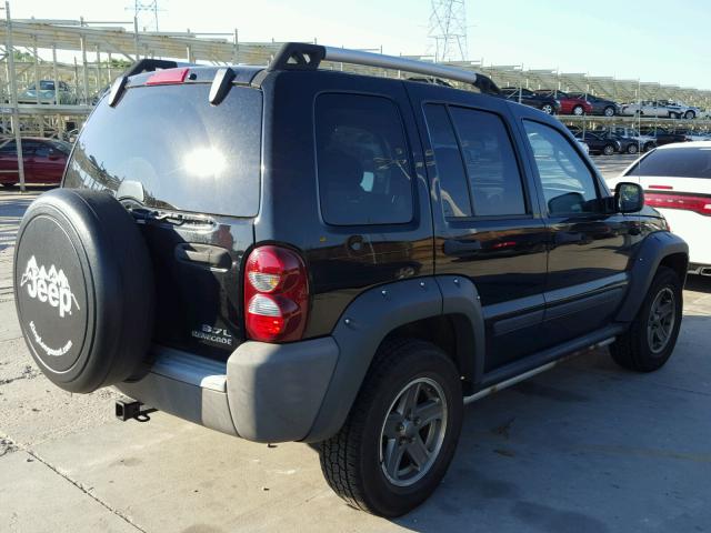 1J4GL38K25W668684 - 2005 JEEP LIBERTY RE BLACK photo 4