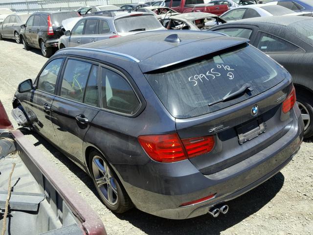 WBA3G7C54EKN36855 - 2014 BMW 328 XI GRAY photo 3