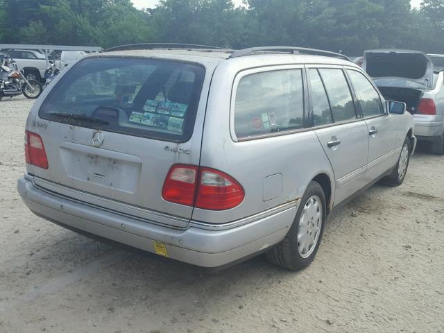 WDBJH82F0WX007123 - 1998 MERCEDES-BENZ E 320 4MAT GRAY photo 4