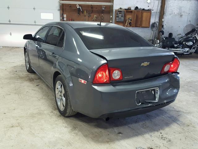 1G1ZH57B884244352 - 2008 CHEVROLET MALIBU 1LT GRAY photo 3