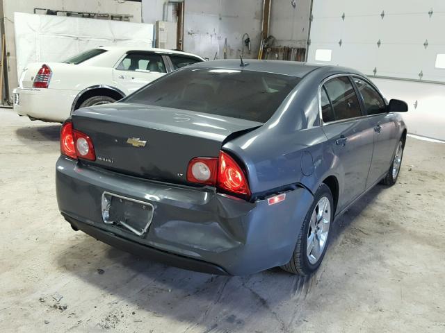 1G1ZH57B884244352 - 2008 CHEVROLET MALIBU 1LT GRAY photo 4