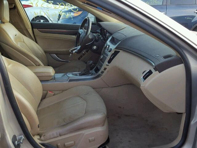 1G6DF577880179080 - 2008 CADILLAC CTS GOLD photo 5