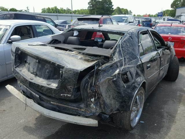 1G6DM57T160193936 - 2006 CADILLAC CTS BLACK photo 4