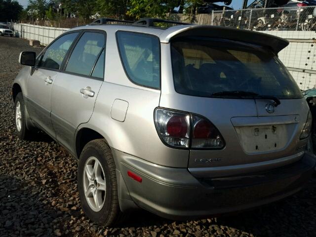 JTJHF10U320246017 - 2002 LEXUS RX 300 SILVER photo 3