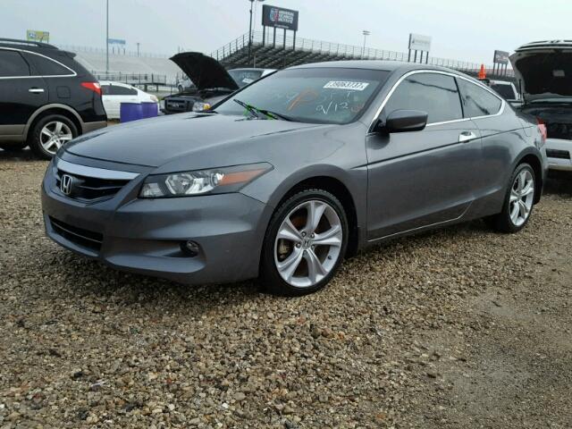 1HGCS2B89CA005123 - 2012 HONDA ACCORD GRAY photo 2