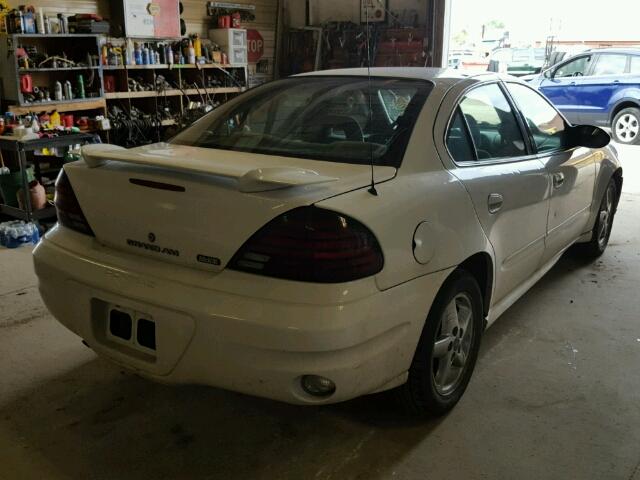 1G2NG52E13M563700 - 2003 PONTIAC GRAND AM S WHITE photo 4