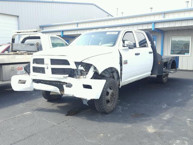 3C63DRGL0CG238007 - 2012 DODGE RAM 3500 S WHITE photo 2