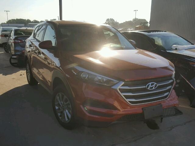 KM8J23A46HU329089 - 2017 HYUNDAI TUCSON SE ORANGE photo 1