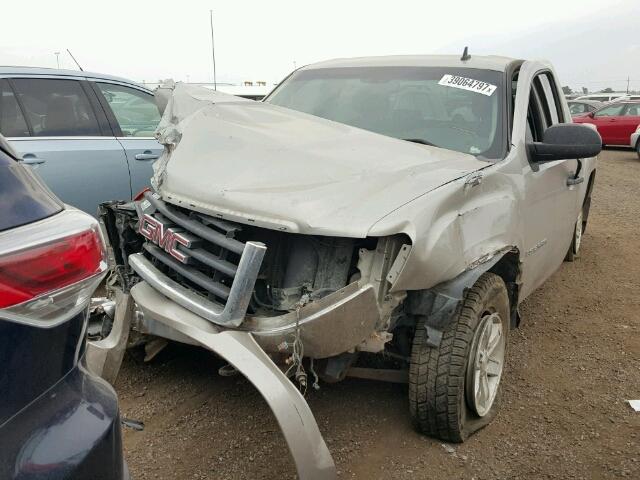 3GTEK13J78G235657 - 2008 GMC SIERRA SILVER photo 2