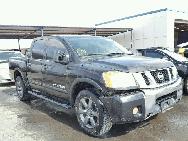 1N6BA0EC2FN512702 - 2015 NISSAN TITAN S BLACK photo 1