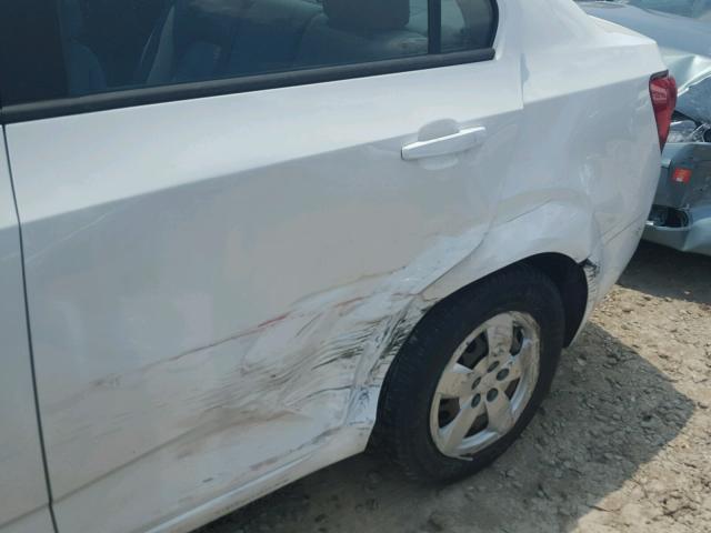 1G1JA5SH0D4105680 - 2013 CHEVROLET SONIC LS 白色 照片 9