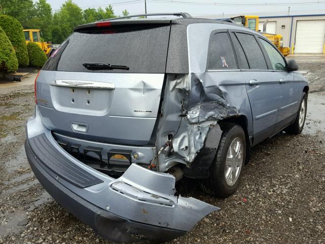 2A8GF68406R638523 - 2006 CHRYSLER PACIFICA T BLUE photo 4