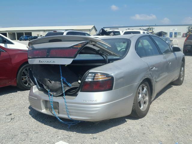 1G2HX52K84U176999 - 2004 PONTIAC BONNEVILLE SILVER photo 4