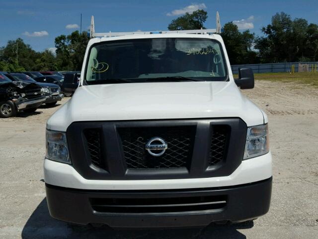 1N6BF0KMXGN815016 - 2016 NISSAN NV 1500 S WHITE photo 9